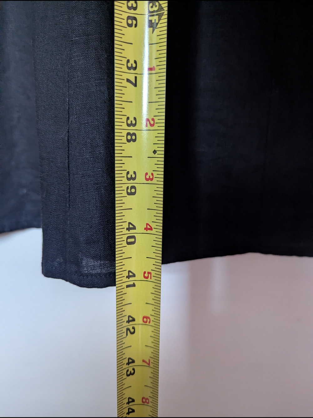Dissh Black Linen Maxi Skirt - Picture 5 of 9